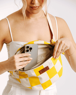 Checker Bum Bag