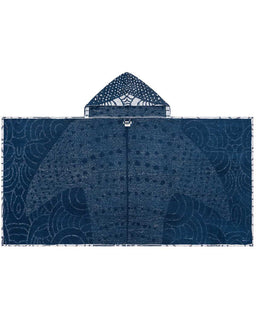 Whale Shark Hooded Kids Bath Towel