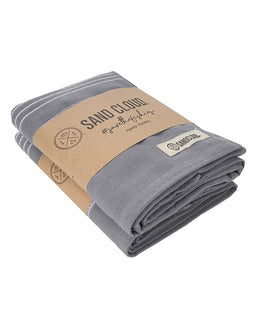 Classic Fringeless Hand Bath Bundle 2 Pack  - Grey