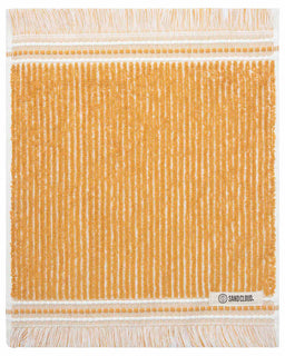 Brioche Rib Washcloth Bath Bundle Sunflower