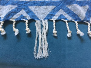 How to tie tassels on a turkish towel?!
