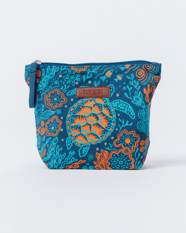 Reef Turtles Zipper Pouch