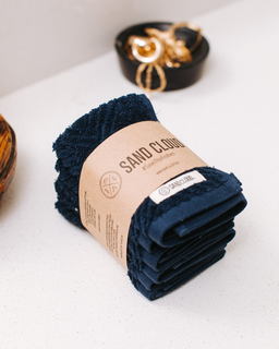 Willow Bath Washcloth Bundle - 6 Pack - Deep Ocean