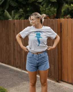 Spotted Shark SS Tee - Heather Gray