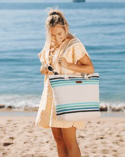 Border Classic Stripe Beach Tote