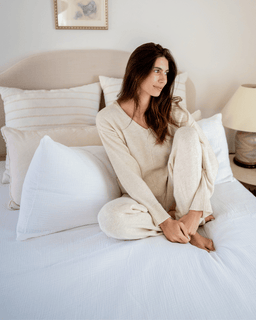 Sonoran Fitted Sheet - White