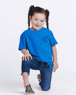 SC Dolphin Kids Tee - Sapphire Blue