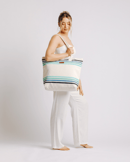 Border Classic Stripe Beach Tote