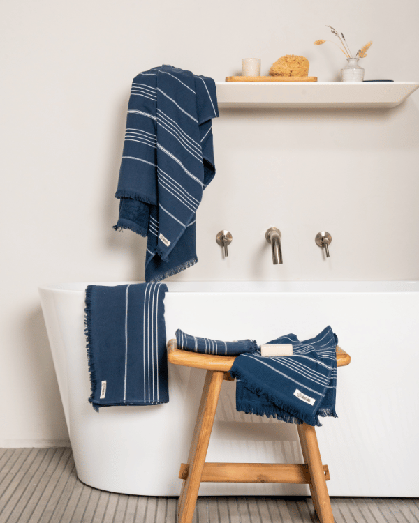 Classic XL Bath Bundle 4 Pack - Navy