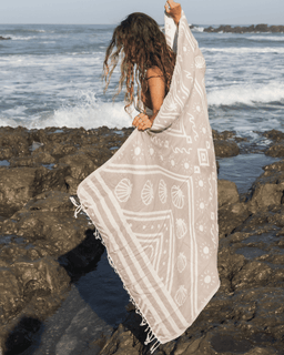 Seashells Towel Bag