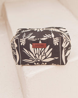 Lotus Toiletry Pouch (With Zipper Closure)
