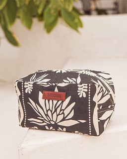 Lotus Toiletry Pouch (With Zipper Closure)