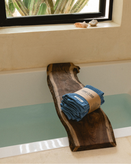 Micro Waffle Bath Washcloth Bundle - 6 Pack - Slate Blue