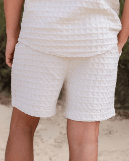 Orb Waffle Short - Sand - Mens