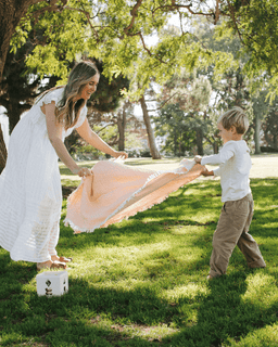 Little Fishies Gauze Receiving Blanket Set - 3 Pack - Seafoam / Peach Fuzz / Natural