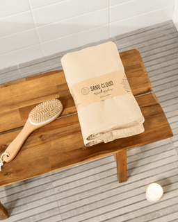 Terra Fringeless XL Bath Bundle - Sand