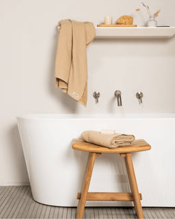 Terra Fringeless XL Bath Bundle - Sand