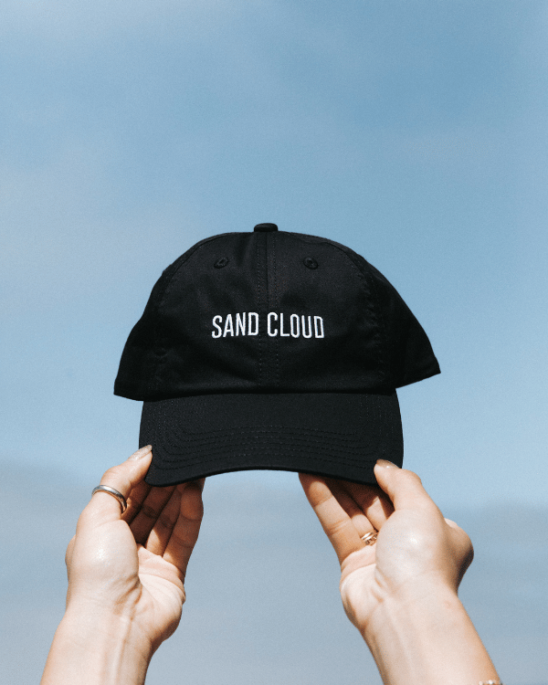 Sand Cloud Dad Hat Black