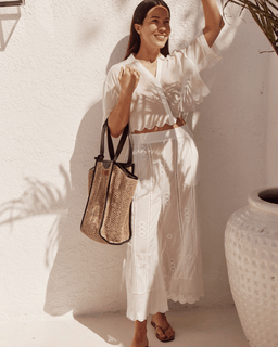 Costa Rica Straw Tote