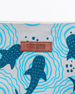 Shark Ripples Zipper Pouch