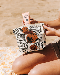 Retro Turtles Zipper Pouch