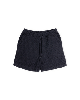 Orb Waffle Short - Black - Mens