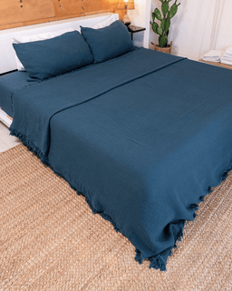 Lara Dark Denim - PARTY BLANKET™ - King