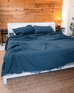 Lara Dark Denim - PARTY BLANKET™ - King