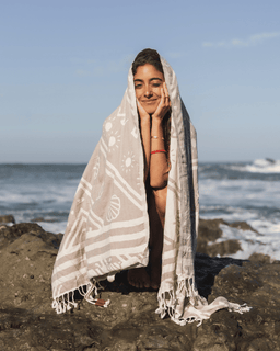 Seashells Towel Bag