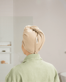 Terra Hair Towel - Sand