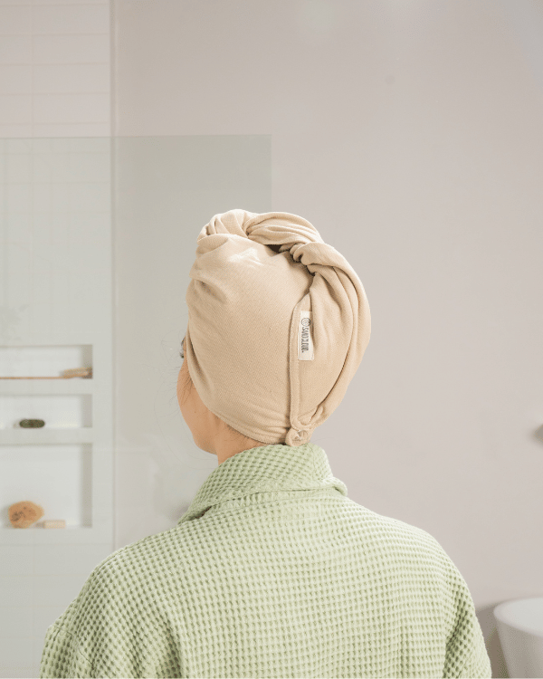 Terra Hair Towel - Sand