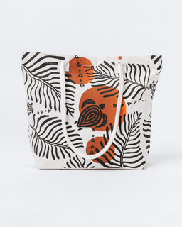 Retro Turtles Beach Tote