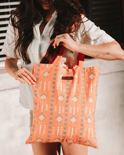 Diamond Mudcloth Everyday Tote