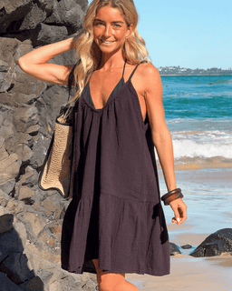 Baga Gauze Slip Dress