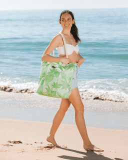 Leaves Beach Tote