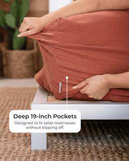 Dark Denim Bedding Set - Queen