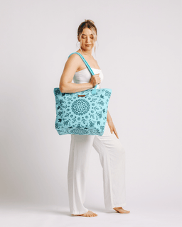 Mandala Beach Tote