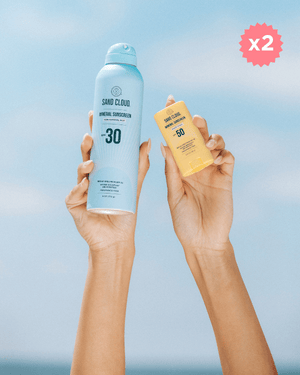 2 Mineral Sunscreen Mist + 2 Mineral Sunscreen Face Stick