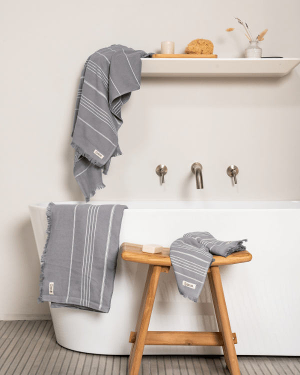 Classic XL Bath Bundle 4 Pack - Grey