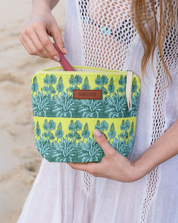 Agave Zipper Pouch