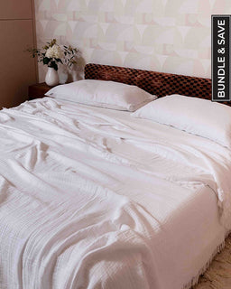 White Bedding Set - Queen