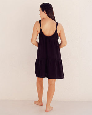Baga Gauze Slip Dress
