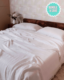 White Bedding Set - Queen