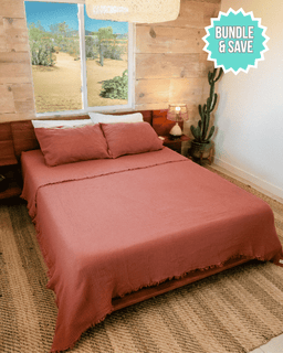 Terracotta Bedding Set - King