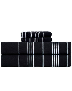 Classic Fringeless XL Bath Bundle - Black