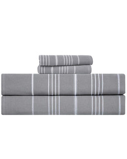Classic Fringeless XL Bath Bundle - Grey