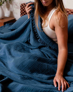 Lara Dark Denim - PARTY BLANKET™