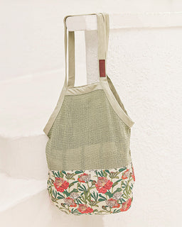 Floral Net Market Bag