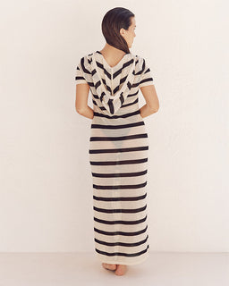 Gappo Hooded Net Dress