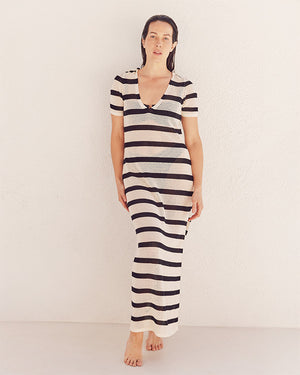 Gappo Hooded Net Dress